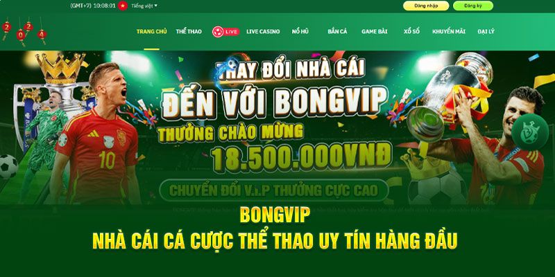 Bongvip - Review Sân Cược Hấp Dẫn, Minh Bạch Nhất Năm 2025